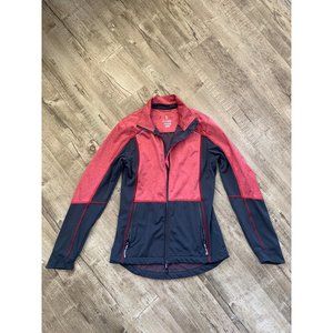 Elevate Hybrid Softshell Verdi Full Zip Jacket Red Black Women's Size XS